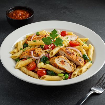 Non Veg Pasta Salad